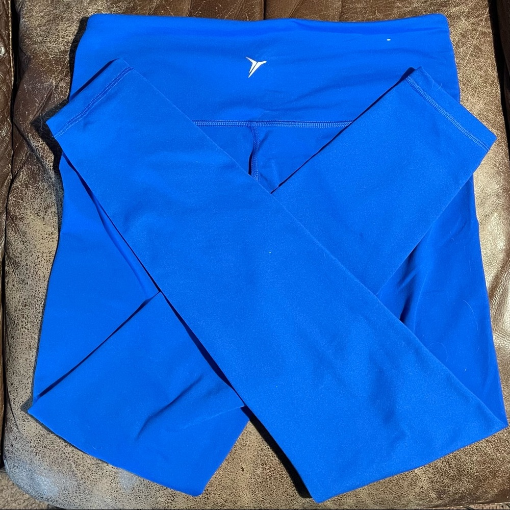 Cobalt Blue 7/8 Leggings